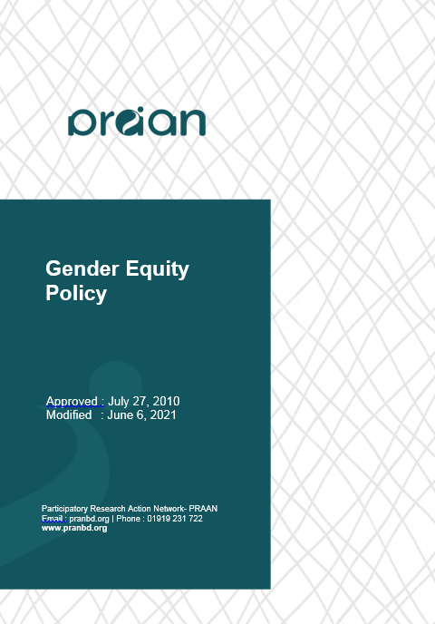 Gender Equity Policy 2021_PRAAN