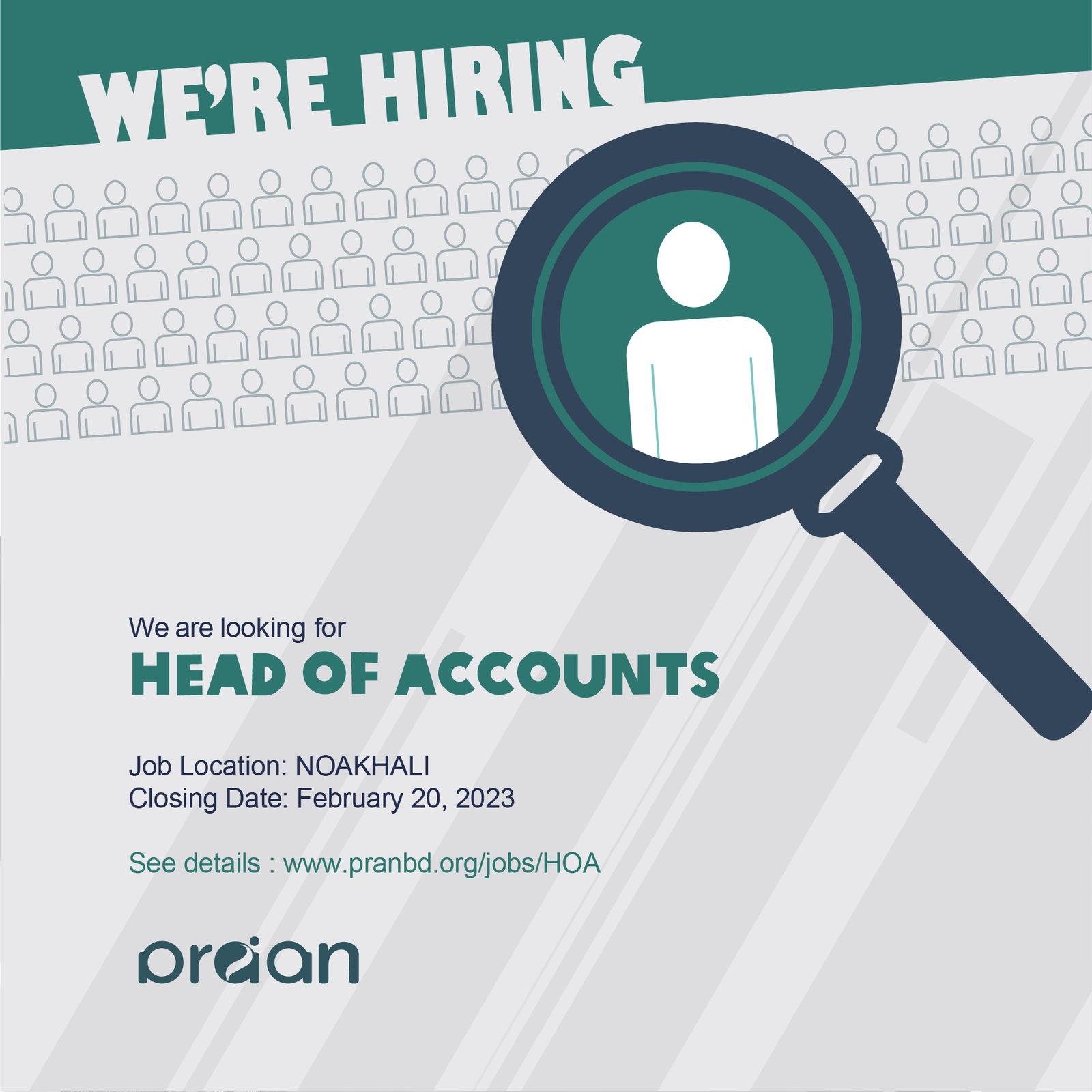 You are currently viewing Head of Accounts